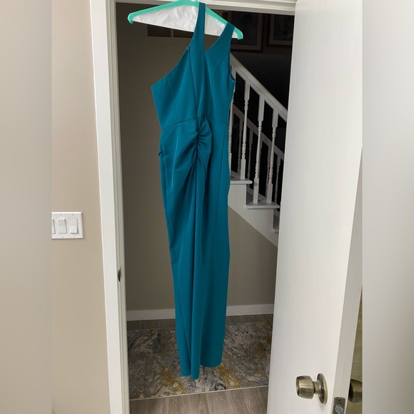 Sea foam green/blue formal dress. Only worn once as a mother of the bride dress - Picture 6 of 9